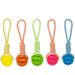 Treat With Rope, Interactive Rubber Flowing Balls Toys For Small And Large Dogs, Chew Toys, Bite-Resistant, Pet Supplies By PawParty Store_voghion.com