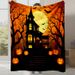 Digital bedruckte Flanell-Halloweendecke_voghion.com