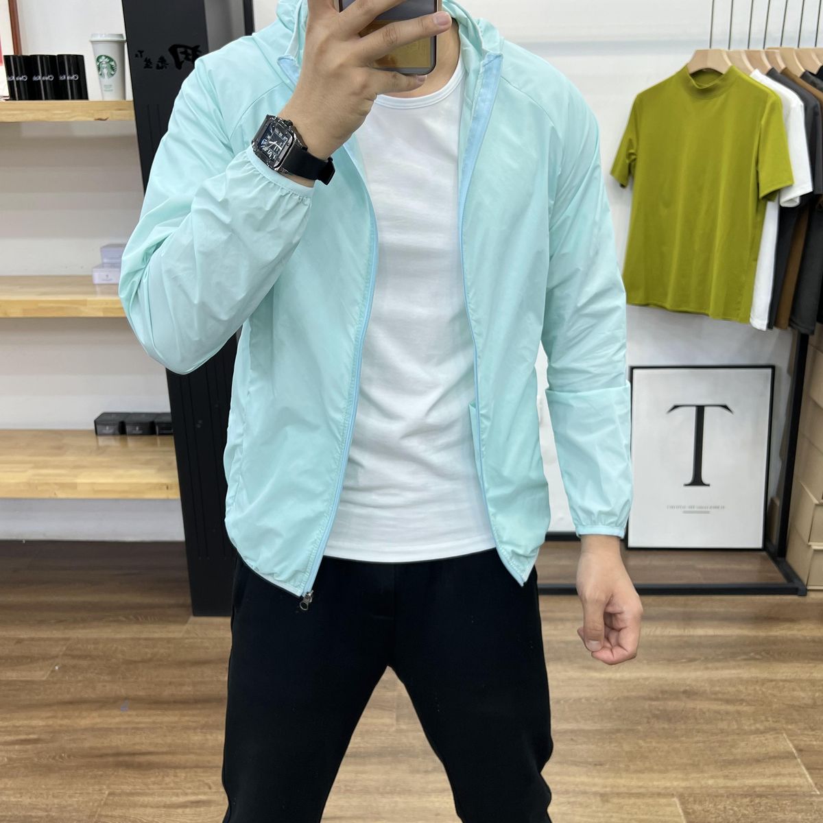 Outdoor Ice Silk Kerged, õhukesed, hingavad päikesekaitseriided kalapüügiks_voghion.com