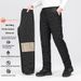 Woven Woven Woven Triple Protection Graphene 90 White Duck Down Men 2025 Autumn Winter New Thickened Warm Cold-Proof Men's Thermal Pants_voghion.com