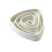 Aspet Large Triangle Dog Anti-Choke Single Bowl Pet Slow Feeder Artifact_voghion.com