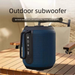 Haut-parleur Bluetooth sans fil, caisson de basses ultra puissant, étanche, portable, éclairage RGB, pour l'extérieur_voghion.com