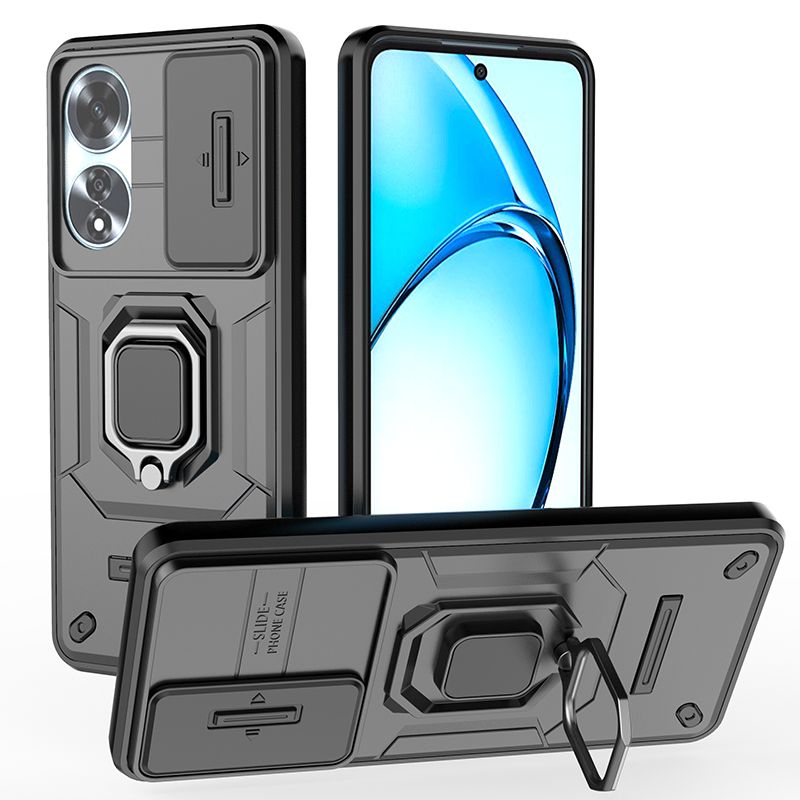 Armor Shockproof Case For OPPO A60 A79 4G Protective Cover Ring Magnetic Holder Coque Fundas Capa_voghion.com