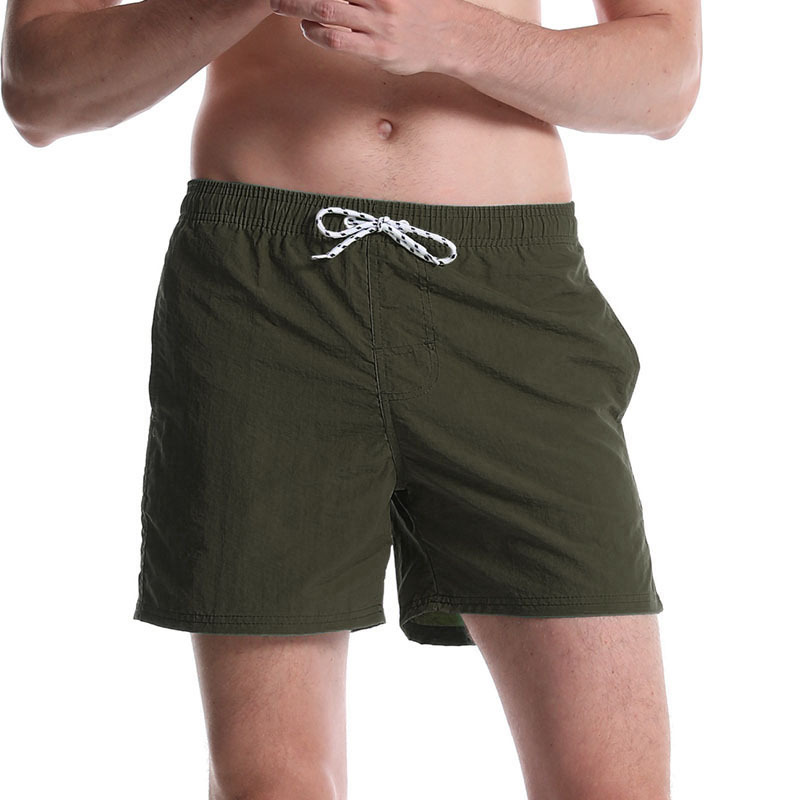Plage pour hommes, séchage rapide, imperméable, surf, coupe fine et ample, natation extérieure surdimensionnée, short doublé en maille de 4 pouces_voghion.com
