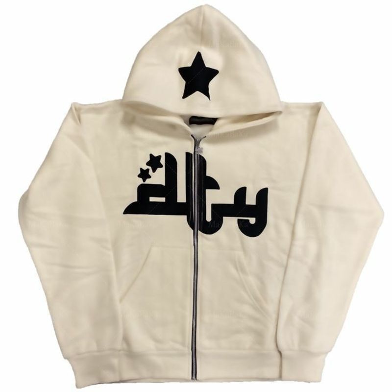 Männerkleeder Däischter Stil Hip Hop Goth Harajuku Y2k Kawaii Reißverschluss Hoodie Männer a Fraen Harajuku Casual Jacket Sweatshirt_voghion.com