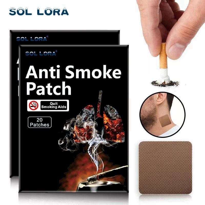 SOL LORA control smoking process health apex mass appointment patch, 20 pieces/box_voghion.com