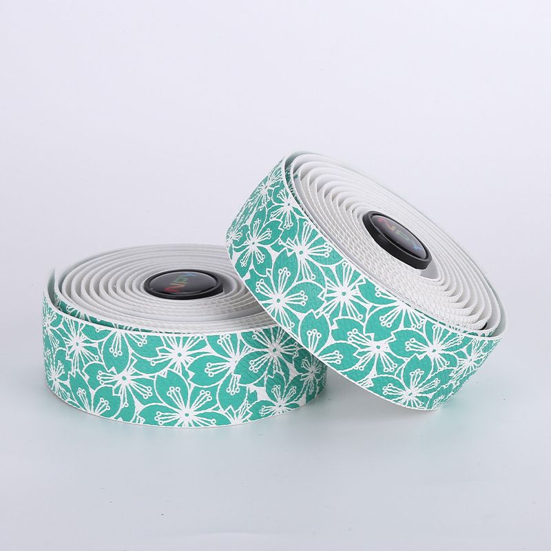 Road cherry blossom with anti slip EVA mountain riding suspension wear-resistant sweat absorbing bike handle strap_voghion.com