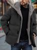 Men's Winter Jacket Heavyweight Quilted Coat Men's Ski Thickened Windproof Down Jacket Men's Fake 2-piece Cotton Jacket_voghion.com