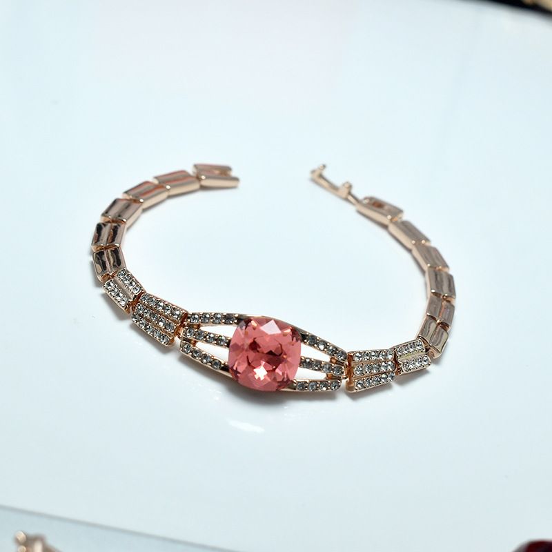 Gioielli da donna, bracciale alla moda, temperamento, regalo, personalità, moda, bracciale in cristallo Ozaili, bracciale creativo in cristallo lucido, gioielli_voghion.com