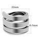 TK1519 - High polished (no plating) Stainless Steel Ring with No Stone_voghion.com