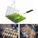 304 Roestvrij Staal BBQ Mesh Niet-stick Grillen Mand Grill Mesh Mat Vlees Plantaardige Steak Picknick Party Barbecue Tool_voghion.com
