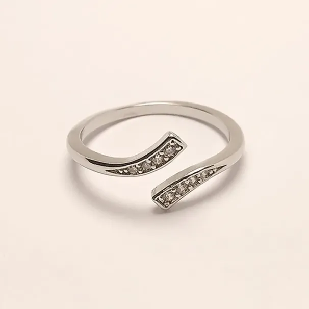 Uudet 2024 minimalistiset ohuet sormukset naisille, hääsormukset, loistava kuutiometrillä zirkonilla, korkealaatuinen monipuolinen naisten sormus_voghion.com