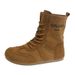 Botas de boxeo para mujer, otoño 2025, nuevas botas altas de entrenamiento alemán para mujer, transpirables, informales, deportivas, estilo vaquero occidental, botas cortas._voghion.com