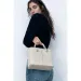 Borsa a tracolla versatile da donna, piccola e quadrata, nera, per la città, da pendolare, modello Z Brand_voghion.com