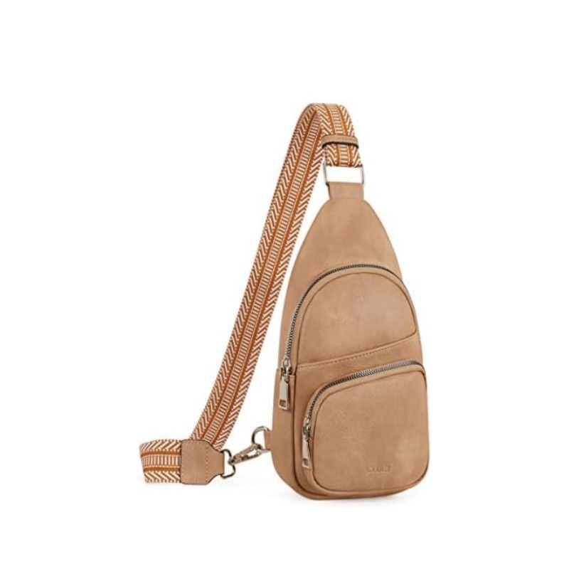 Women's small shoulder artificial leather waist women's crossbody bag, chest bag_voghion.com