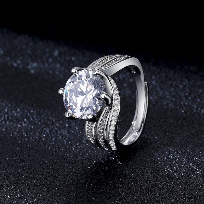 Heißer Prinzessin Dove Egg Luxus 5-Karat Diamant weibliche High Carbon Ring_voghion.com