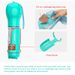 Portable Cat Dog Water Bottle Food Feeder Drinker Poop Dispenser 3 In 1 Spout Icher Multifunction Alen Travel Puppies_voghion.com