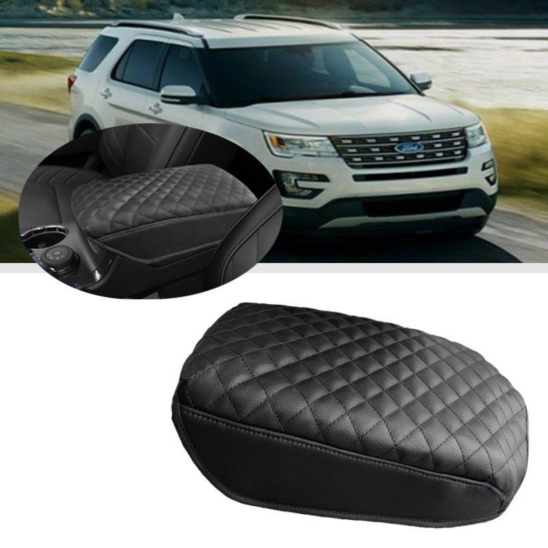 Suitable for Ford Explorer 11 19 models central control armrest box protective cover car interior renovation armrest box pad_voghion.com