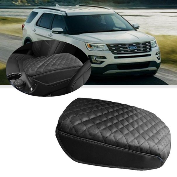 Suitable for Ford Explorer 11 19 models central control armrest box protective cover car interior renovation armrest box pad_voghion.com