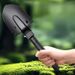 Outdoor Military Car-mounted Multi-functional Bamboo Camping Hiking Portable Iron Pickaxe_voghion.com