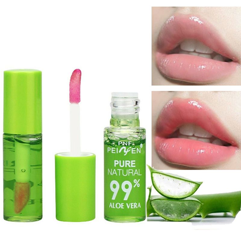 Vera 1PC Aloe Essence Lipstick Color Changing  Lipgloss Long Lasting Moisturizing Waterproof Temperature C_voghion.com