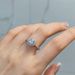 Anello di fidanzamento in argento classico di lusso con diamanti, zirconi e moissanite, stile celebrità, per donna_voghion.com