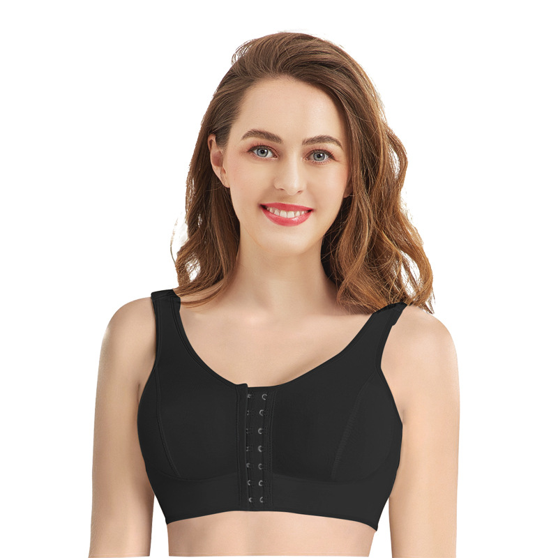 Abbigliamento donna top modellanti post-operatori per sostegno del seno, arricciatura e lateralità del seno, regolazione e modellamento con fibbie, corsetti modellanti_voghion.com