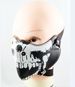 LazyZoom Punk Leather Skull Studded Rock Motorcycle Face Decoration Mask_voghion.com