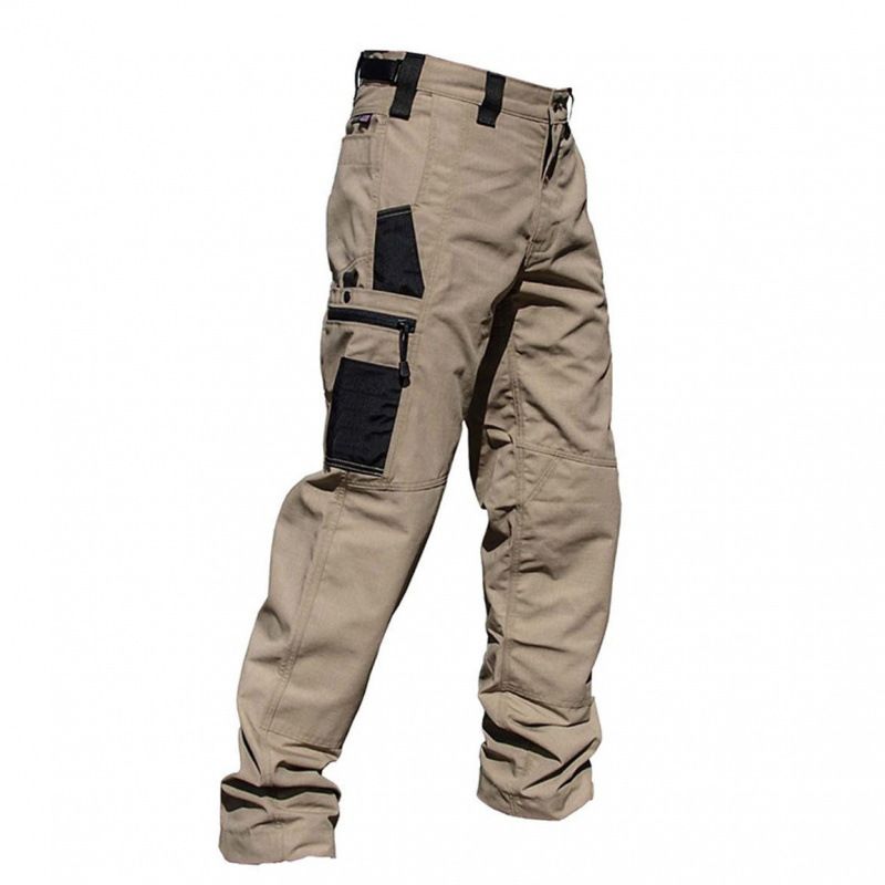 Pantalon tactique Scarab pour homme – Pantalon de travail et d'extérieur imperméable, multi-poches, motif camouflage respirant._voghion.com