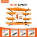 VEVOR Wall Kayak Storage Rack, 4-Capacity Wall Mounted Kayak Holders For Kayak Canoe Paddle Board, Kayak Storage Hooks With Adjustable Padded Arms, 400 LBS Load Kayak Hanger For Indoor Outdoor Garage_voghion.com