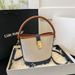Women's New Fashion Trendy Handbag Bucket Niche Design Color Block Patchwork Shoulder Crossbody Bag_voghion.com