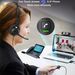 Professionelles USB-Headset mit einem Ohr, geräuschunterdrückendem Mikrofon, leichtem Design für hohen Tragekomfort auch bei längerem Gebrauch, ideal für Callcenter und Büros_voghion.com