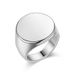 Smooth Ring Retro Men's Ring Simple Smooth Ring Jewelry_voghion.com