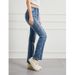 Women's Clothing Jeans Slim High Waist High Elastic Trousers Large Size Women's Pants Raw Edge Stitching_voghion.com