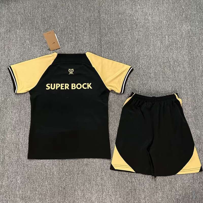 Drittes Lissabon-Auswärts-Fußballtrikot 2023 2024 für Kinder-huirong_voghion.com