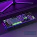 K99 Pro Mechanical Gaming E-sports Wireless 2.4G Bluetooth Three-mode Semi-transparent Keycap RGB Customizable Keyboard_voghion.com