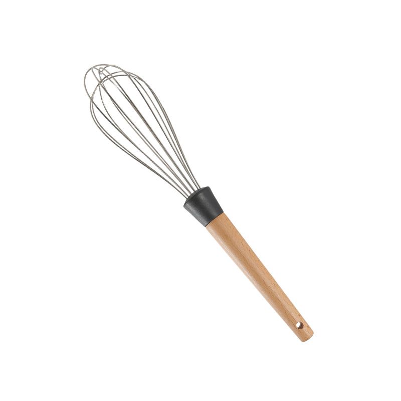 Wooden Handle Silicone Kitchenware 13 Piece Set Storage Bucket Kitchen Tools Non Stick Cooking Spoon Shovel Set_voghion.com