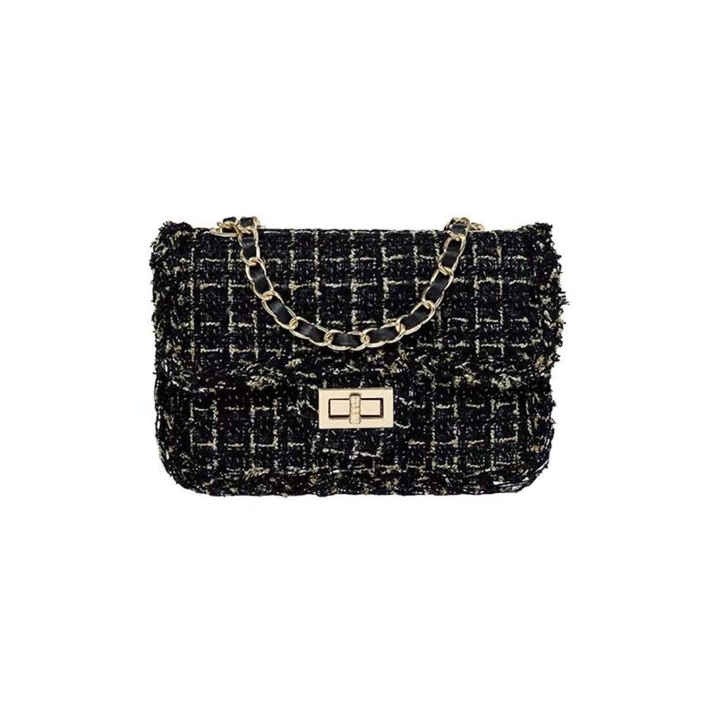 Nisch Design Fraen Ënneraarm Sak kleng Stil Kette Sak Héich Enn Schëller Crossbody kleng Quadrat Sak_voghion.com