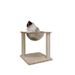 Transparent cat nest summer special cat climbing frame space capsule cat nest summer cool nest cat claw board one wear-resistant_voghion.com