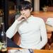 Autumn Winter New Solid Color Turtleneck Men Korean Style Trendy Half Knitted Wool Sweater Inner Layer Base Shirt_voghion.com
