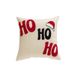 Housse de coussin brodée sur le thème de Noël - Décoration de Noël pour canapé, lit ou fauteuil_voghion.com