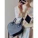 Niche Love Bag fir Meedercher Nei Modesch an Einfach Handtasche Retro Schwaarz Single Shoulder Crossbody Bag_voghion.com