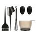 5PCS Hair Dye Color Brush Bowl Set com Ear Caps Dye Mixer Hair Tint Dying Coloring Applicator Hairdressing Styling Accessorie_voghion.com