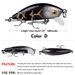 Kunststoff Hart 3,6g Schwimmende Minnow 5cm Köder Rock Bionic Köder Angelausrüstung DW1259_voghion.com