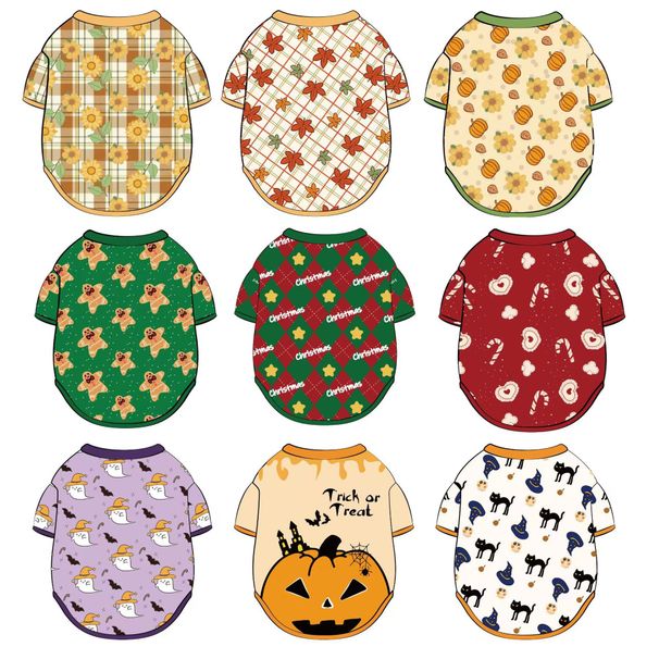 Felpa per cani di piccola e media taglia, per Halloween, a due zampe, per il Ringraziamento, calda_voghion.com