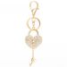 Pendentif créatif en forme de cœur, exquis, cadenas en forme de cœur, porte-clés, accessoires de décoration pour sac_voghion.com