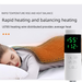 Almofada de aquecimento inteligente, compressa quente para fisioterapia com visor, controle de temperatura por conversão de frequência_voghion.com