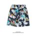 Shorts für Herren mit Blumenmuster, schnelltrocknend, dünn, modisch, vielseitig, mit Fünf-Punkt-Strandshorts mit hawaiianischem Panda-Print_voghion.com