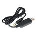 Power Boost Line 5 V auf DC 9 V/12 V Step UP Modul USB Konverter Adapter Router Kabel 2,1 x 5,5 mm Stecker_voghion.com