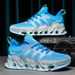 Large Blade Men's Autumn 2022 New Style Shots For Junior High School Students Shock Absorbed Running Sports Trendy Shoes_voghion.com